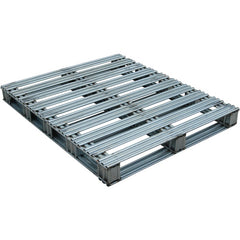 Galvanized Finished Steel Pallet 40 × 48 - Exact Tool & Supply