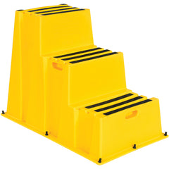 Step Poly Nestable 3 Step Yl - Exact Tool & Supply