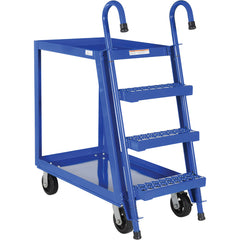 Stock Picker 2 Shelf 22 × 36 Rubber/Steel - Exact Tool & Supply