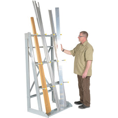 Vertical Floor Mounted Rack W/ 2000 lb - Exact Tool & Supply