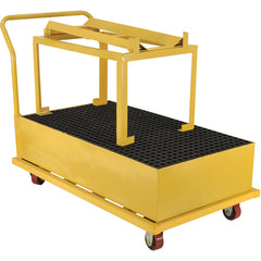 Yel Spill Pallet-Horiz. 1.2K 30 × 52 × 60 - Exact Tool & Supply