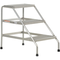 Aluminum Step Stand Welded 3 Step - Exact Tool & Supply