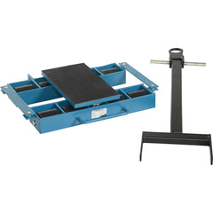 Nylon Machinery Skates 6 Ton 8 Rollers - Exact Tool & Supply