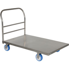 Platform Truck Stainless Steel 30 × 48 - Exact Tool & Supply