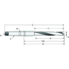 24010H-003IS T-A® Spade Blade Holder - Helical Flute- Series 1 - Exact Tool & Supply