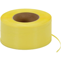 Yellow Poly Strapping 9900 Ft 9 × 8 - Exact Tool & Supply
