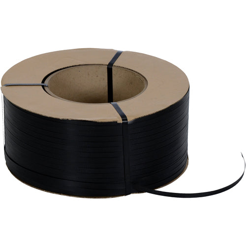Black Poly Strapping 12900 Ft 9 × 8 - Exact Tool & Supply