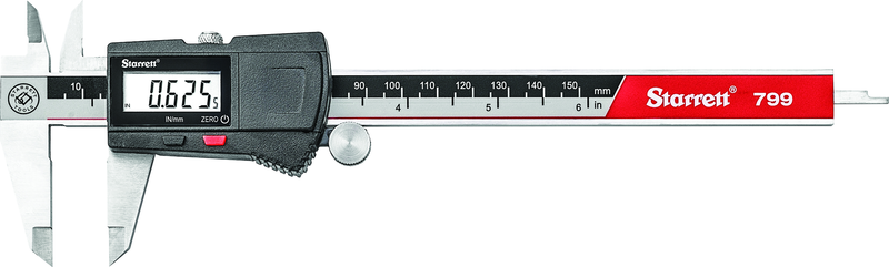 #EC799B-6/150 W/SLC 0 - 6 / 0 - 150mm Electronic Caliper - Exact Tool & Supply