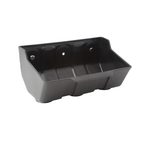 Lug Bucket Magnetic Parts Holder; with 3 High-strength Magnets and Multiple Mounting Options - Exact Tool & Supply