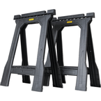 STANLEY® Junior Folding Sawhorse Twin Pack - Exact Tool & Supply