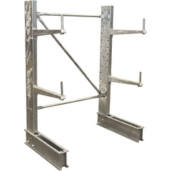 Cantilever Galv 6 Ft Sgl Side 24″Arm Set - Exact Tool & Supply