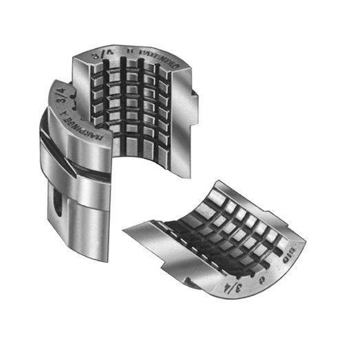 S50 Collet Pad - Part #  CP-S50SE05000-S - 1/2" Square Serrated - Exact Tool & Supply