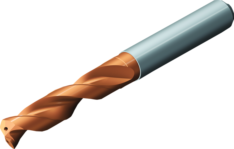 R846-0873-30-A1A 1220 11/32 Dia. - 3xD CoroDrill R846 Solid Carbide Drill - Exact Tool & Supply