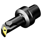 C6-SVQBL-22120-16HP Capto® and SL Turning Holder - Exact Tool & Supply