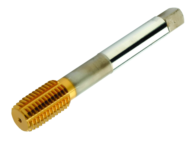 E8931/4 CoroTap 400 Forming Tap UNF 1/4x28 TiN - Titanium Nitride - Exact Tool & Supply