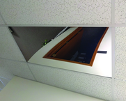 2' x 4' See-Through Mirror Ceiling Panel - Exact Tool & Supply