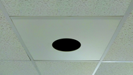 2' x 2' White PVC Panel For Dome - Exact Tool & Supply
