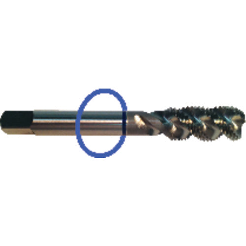 ‎M4 x .70 Dia-D4-3 FL-Std Spiral FL Tap - Blue Ring - Exact Tool & Supply