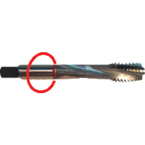 ‎M5 x .80 Dia-D4-3 FL-Std Spiral FL Tap - Yellow Ring - Exact Tool & Supply