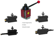 Super Quick Change Standard Tool Post & Holder Set - Exact Tool & Supply