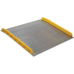 Aluminum Dock Board Steel Curb 10K 54 × 48 - Exact Tool & Supply