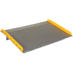 Aluminum Dock Board Steel Curb 10K 72 × 42 - Exact Tool & Supply