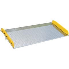 Aluminum Dock Board Steel Curb 20K 72 × 36 - Exact Tool & Supply