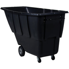 Light Duty Tilt Truck 1 Cu Yd Black - Exact Tool & Supply