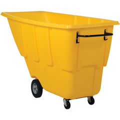 Light Duty Tilt Truck 1 Cu Yd Yellow - Exact Tool & Supply