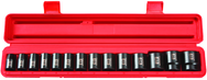 Tekton 1/2" Drive Shallow Impact Socket Set (Mm) - Exact Tool & Supply