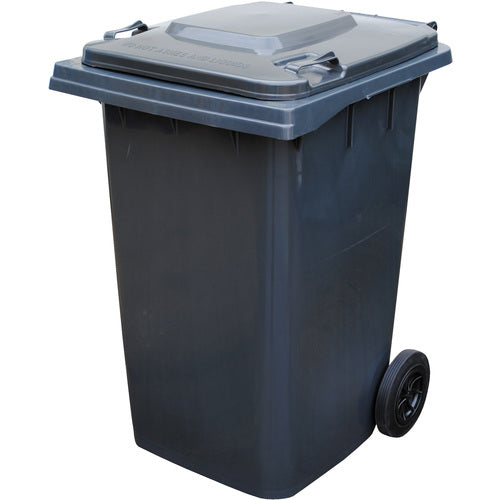 Gray Poly Trash Can 95 Gal Capacity - Exact Tool & Supply