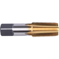 ‎1/4″- 18 4 Flute Union Butterfield HSS TiN NPTF Pipe Tap ANSI E-code # TN15431/4 - Exact Tool & Supply