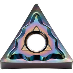 TNMG 332 AH PDL025, 1/32″ Corner Radius, 3/16″ Thick, 3/8″ Inscribed Circle, C, Triangle, Turning Indexable Insert - Exact Tool & Supply