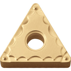 TNMG 3305 GP CA525, 0.0079″ Corner Radius, 3/16″ Thick, 3/8″ Inscribed Circle, TiCnulll2O3/TiN, Triangle, Turning Indexable Insert - Exact Tool & Supply