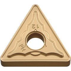 TNMG 432 PH CA530, 1/32″ Corner Radius, 3/16″ Thick, 1/2″ Inscribed Circle, TiCnulll2O3/TiN, Triangle, Turning Indexable Insert - Exact Tool & Supply