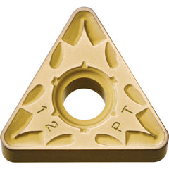 TNMG 333 PT CA5525, 3/64″ Corner Radius, 3/16″ Thick, 3/8″ Inscribed Circle, TiCnulll2O3/TiN, Triangle, Turning Indexable Insert - Exact Tool & Supply