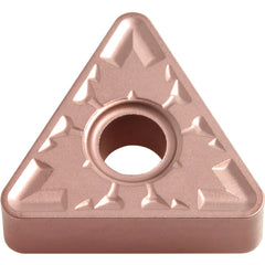 TNMG 333 ZS CA310, 3/64″ Corner Radius, 3/16″ Thick, 3/8″ Inscribed Circle, TiCnulll2O3/Ti, Triangle, Turning Indexable Insert - Exact Tool & Supply