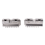 Hard Master Jaws for Scroll Chuck 10" 2-Jaw 2 Pc Set - Exact Tool & Supply
