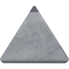 TPG 222 SE KBN525, 1/32″ Corner Radius, 1/8″ Thick, 1/4″ Inscribed Circle, Triangle, Turning Indexable Insert - Exact Tool & Supply