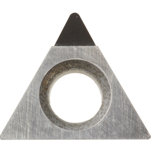 TPMH 321 SE KPD010, 1/64″ Corner Radius, 1/8″ Thick, 3/8″ Inscribed Circle, Triangle, Turning Indexable Insert - Exact Tool & Supply