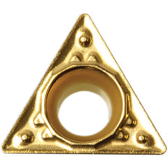 TPMT 2205 HQ CA5515, 0.0079″ Corner Radius, 1/8″ Thick, 1/4″ Inscribed Circle, TiCnulll2O3/TiN, Triangle, Turning Indexable Insert - Exact Tool & Supply
