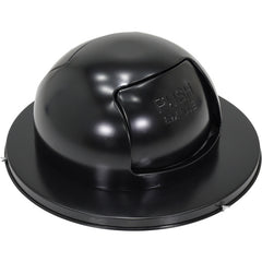 Stl Waste Top Dual Door For Drum-Black - Exact Tool & Supply