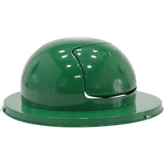 Stl Waste Top Dual Door For Drum-Green - Exact Tool & Supply