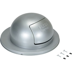 Steel Waste Disposal Top For Drum - Exact Tool & Supply