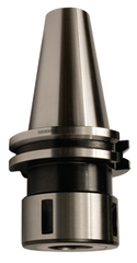 100TG Collet Style (CAT40 Mount) - 2.76 Projection - V-Flange Collet Chuck - Exact Tool & Supply