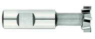 2 x 5/32 x 1-1/4 Shank - HSS - T-Slot Shank Type Cutter - 12T - TiN Coated - Exact Tool & Supply