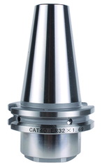 CAT40 x ER32 x 1.69" Balanced G.25 @ 20,000 RPM Coolant thru the spindle and DIN AD+B thru flange capable ER Collet Chuck - Exact Tool & Supply