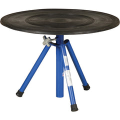 Turntable 30″ Dia 21 To 32″ H 2 Tier - Exact Tool & Supply