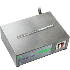 9.8″ × 7.1″ × 3.4″ 110V/60Hz Table Top Demagnetizer - Exact Tool & Supply