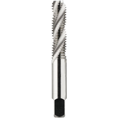 ‎1/4″ - 28 2-Flute, H3 Bottom Series/List # 2039 Spiral Flute Tap - Exact Tool & Supply